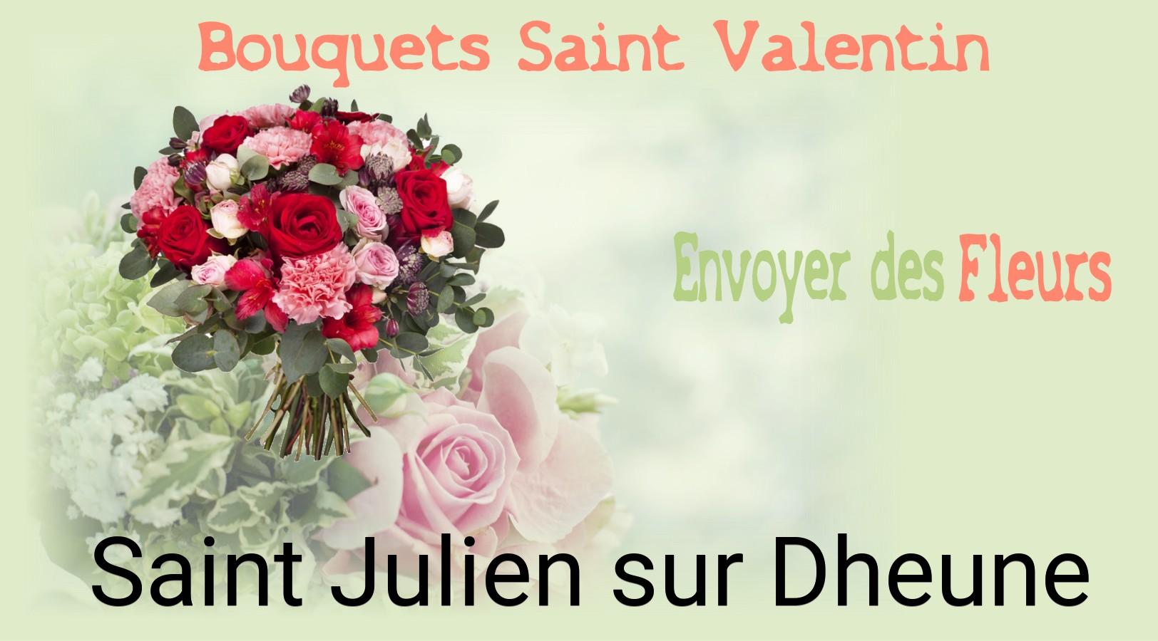 Roses de Saint-Valentin livrées à Saint-Julien-sur-Dheune